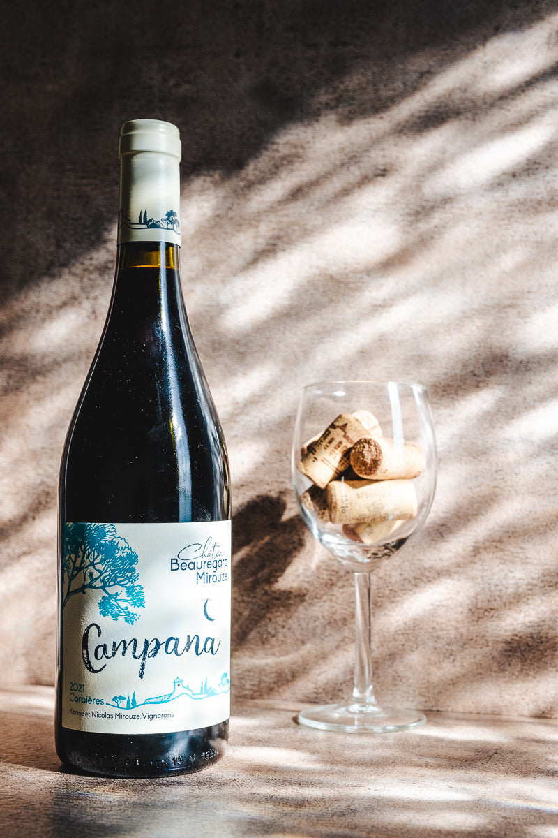 Campana Rouge (50% Syrah, 50% Grenache) Corbieres, SOUTHERN FRANCE