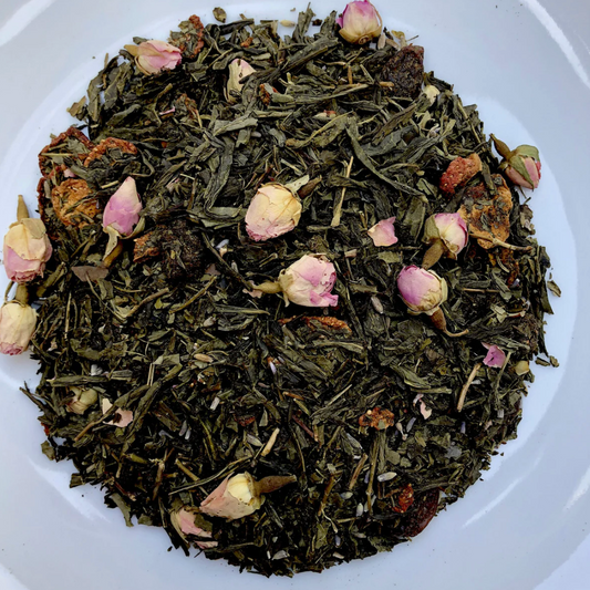 GREEN TEA STRAWBERRY & CHAMPAGNE TEA 50G
